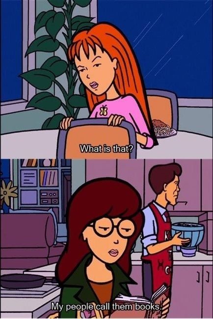 Daria | Top 10 Literary Bookworms