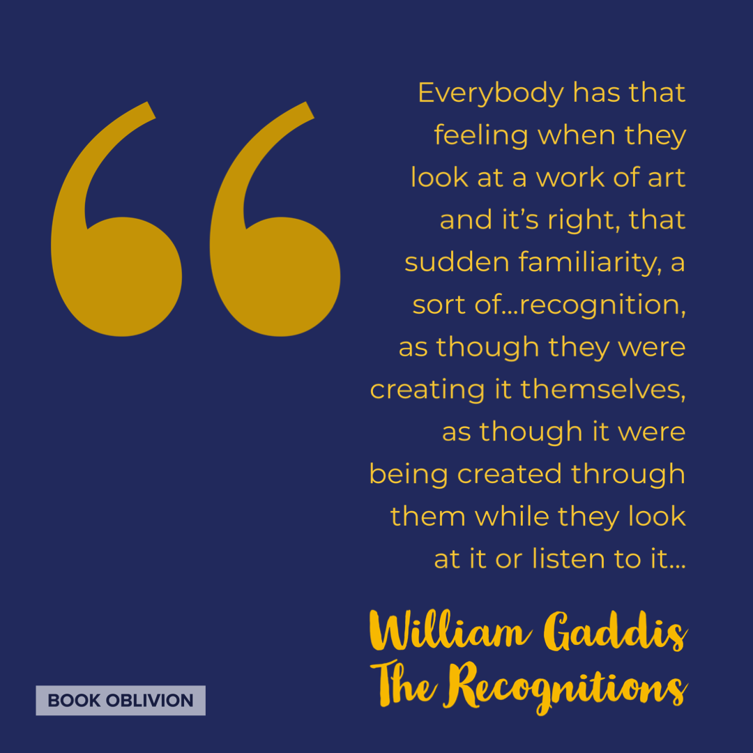 William Gaddis - The Recognitions